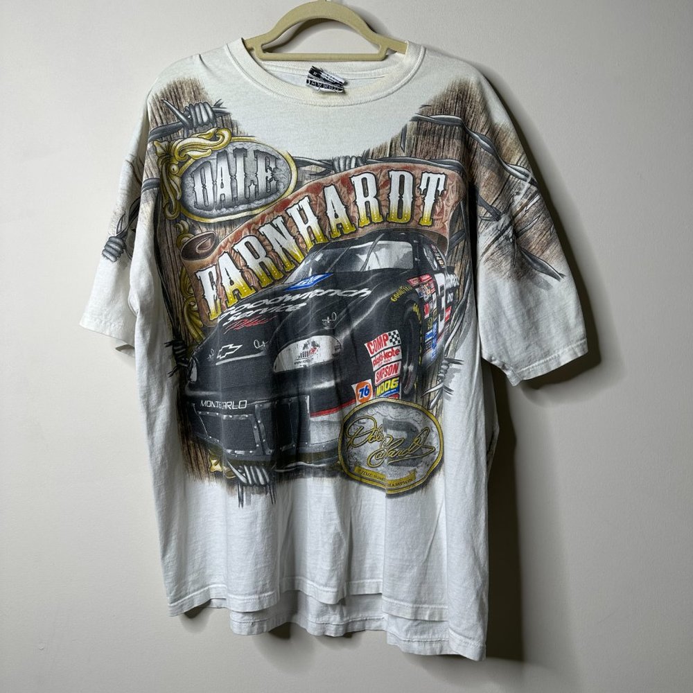 Vintage 90's Dale Earnhardt #3 Intimidator Shirt Men's XL - Picture 1 of 7